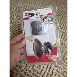 Blind Spot Mirror for Car (2 Pack) - HD Frameless Wide-Angle Convex Mirror for S